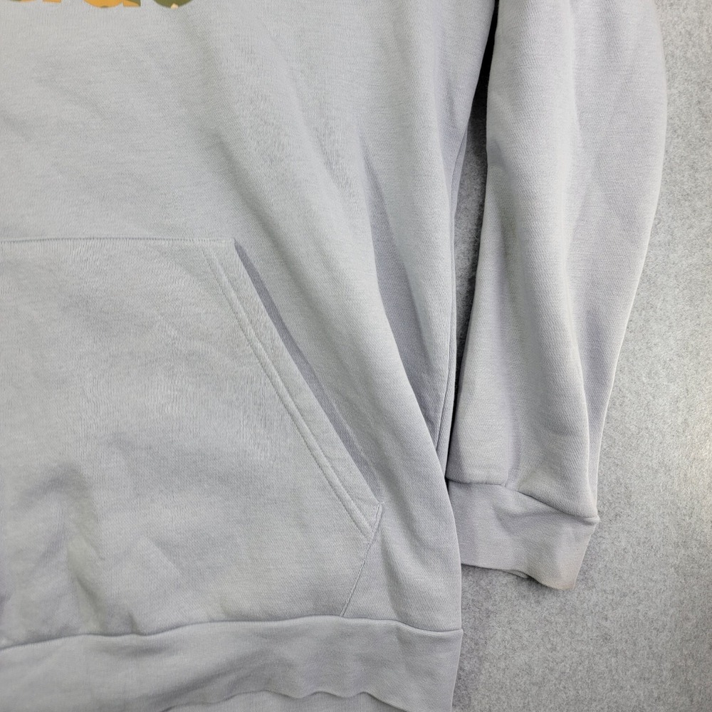 Adidas Hoodie Mens XL Gray Camouflage Pullover Casual Gym Workout  Logo active - Picture 4 of 11